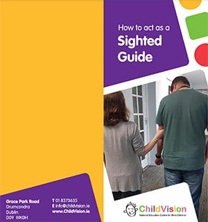 How to act as a Sighted Guide leaflet image